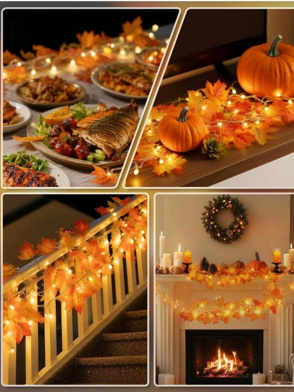 Pack of 3 Fall Decor Our fall garland